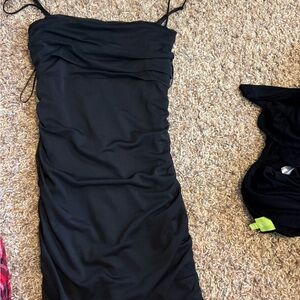 Garage Black Mini Dress